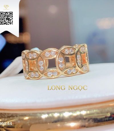 Nhẫn Kết Kim Cương N96044 Kim Cương Giá Tốt