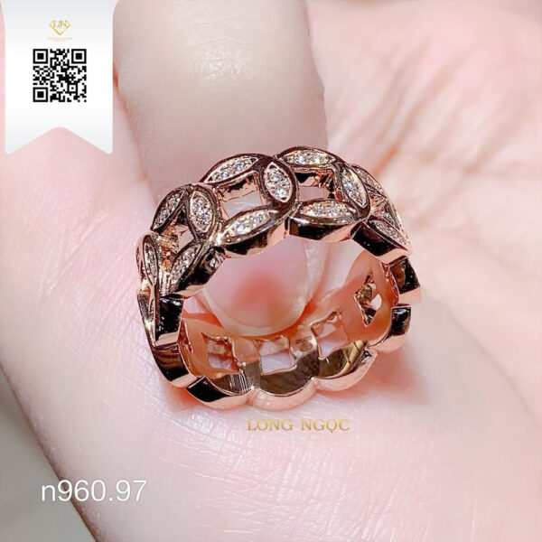 Nhẫn Kết Kim Cương N96097 Dương Trần Daimond