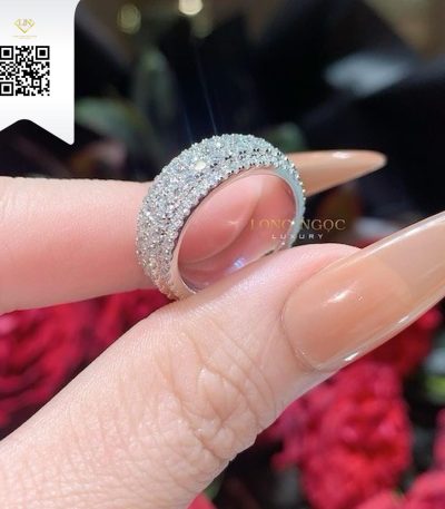 Nhẫn Kết Kim Cương N9641 Kim Cương Giá Tốt