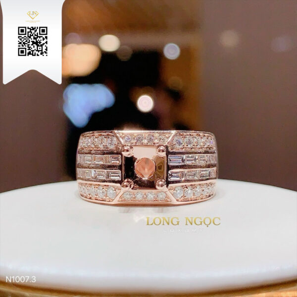 Nhẫn Nam Kim Cương N10073 Dương Trần Daimond