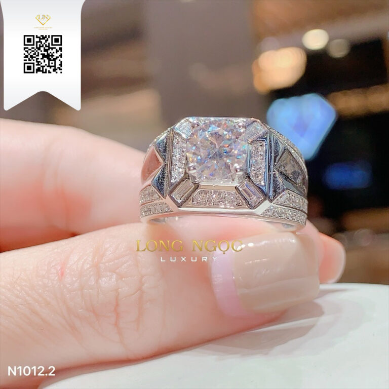 Nhẫn Nam Kim Cương N10122 Dương Trần Daimond