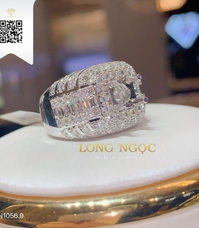 Nhẫn Nam Kim Cương N10569 Kim Cương Giá Tốt