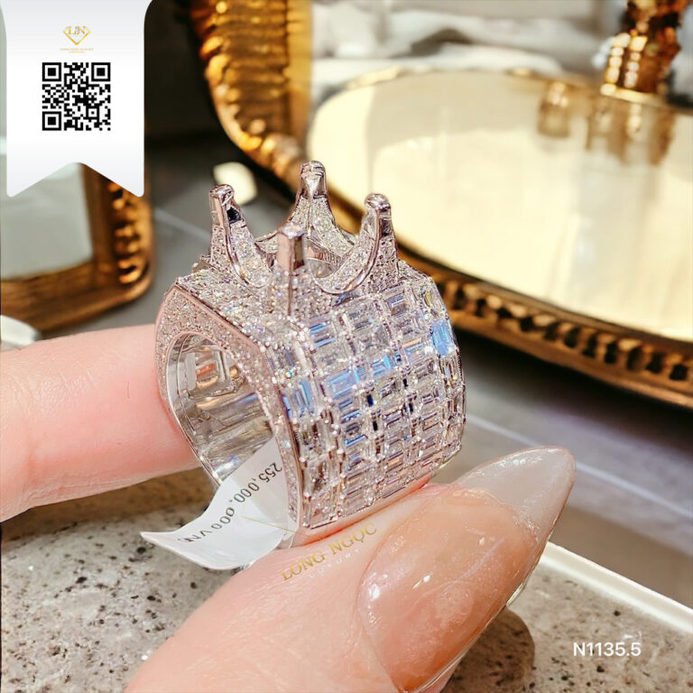 Nhẫn Nam Kim Cương N11355 Dương Trần Daimond