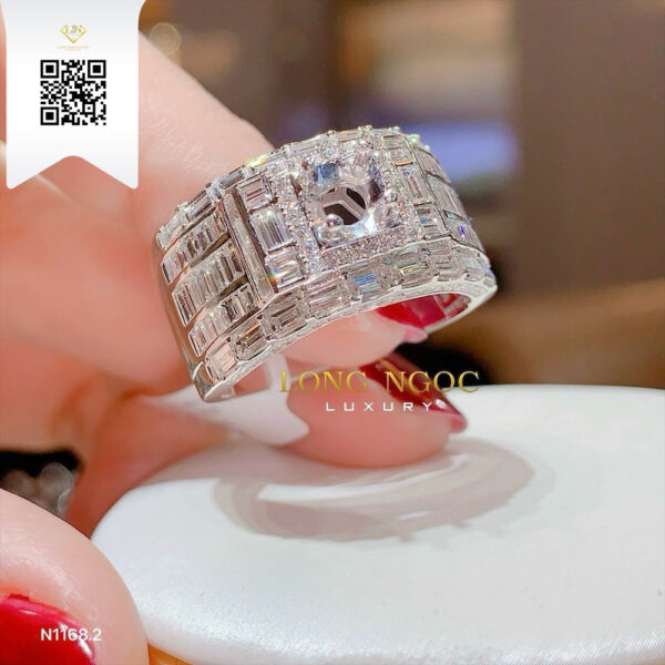 Nhẫn Nam Kim Cương N11682 Dương Trần Daimond
