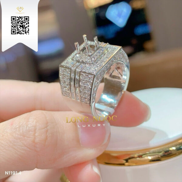 Nhẫn Nam Kim Cương N11914 Dương Trần Daimond