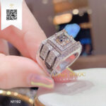 Nhẫn Nam Kim Cương N1192 Long Ngọc luxury