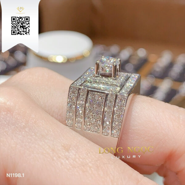 Nhẫn Nam Kim Cương N11981 Dương Trần Daimond