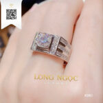Nhẫn Nam Kim Cương N12061 Kim Cương Giá Tốt