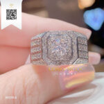 Nhẫn Nam Kim Cương N12194 Long Ngọc luxury