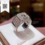 Nhẫn Nam Kim Cương N12195 Kim Cương Giá Tốt