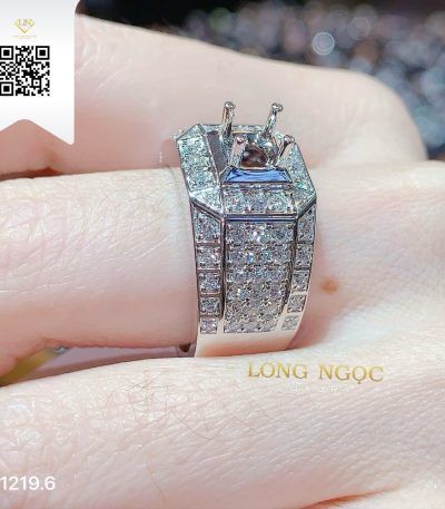 Nhẫn Nam Kim Cương N12196 Dương Trần Daimond