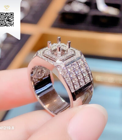 Nhẫn Nam Kim Cương N12198 Dương Trần Daimond
