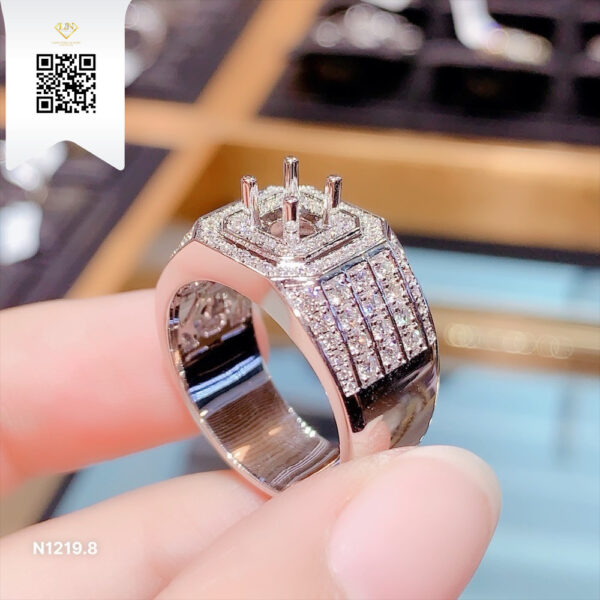 Nhẫn Nam Kim Cương N12198 Dương Trần Daimond