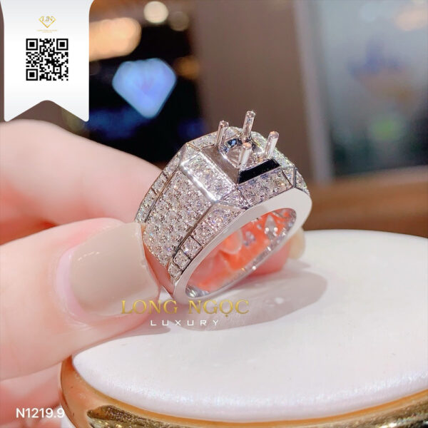 Nhẫn Nam Kim Cương N12199 Dương Trần Daimond