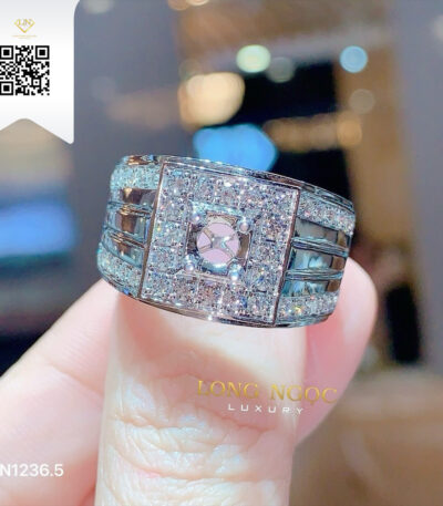 Nhẫn Nam Kim Cương N12365 Dương Trần Daimond