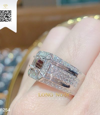 Nhẫn Nam Kim Cương N1254 Dương Trần Daimond