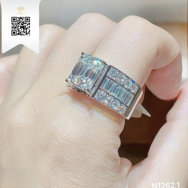 Nhẫn Nam Kim Cương N12621 Dương Trần Daimond
