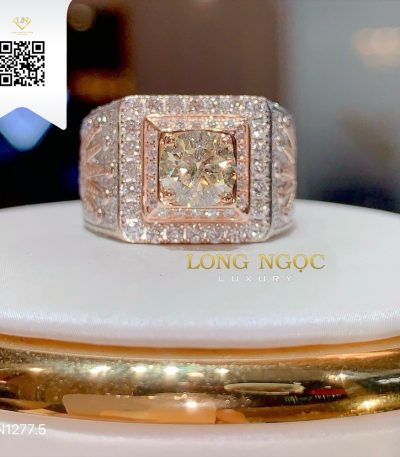 Nhẫn Nam Kim Cương N12775 Dương Trần Daimond