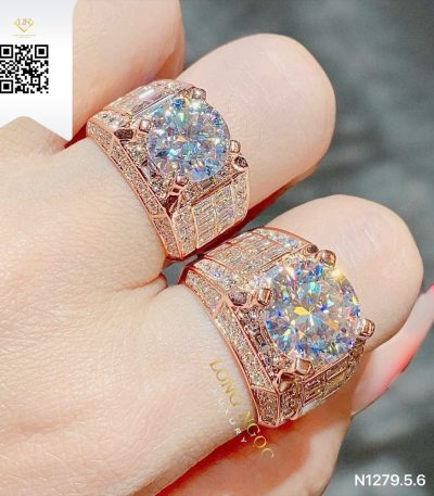 Nhẫn Nam Kim Cương N12795 Dương Trần Daimond