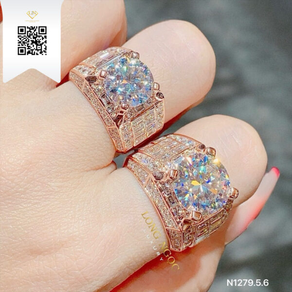 Nhẫn Nam Kim Cương N12795 Dương Trần Daimond