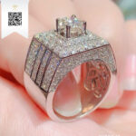 Nhẫn Nam Kim Cương N128612 Long Ngọc luxury