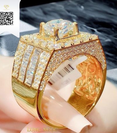 Nhẫn Nam Kim Cương N12866 Dương Trần Daimond