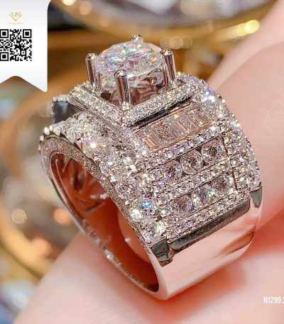 Nhẫn Nam Kim Cương N12992 Dương Trần Daimond