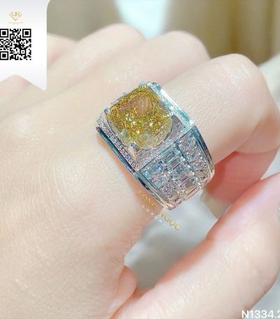 Nhẫn Nam Kim Cương N13342 Dương Trần Daimond