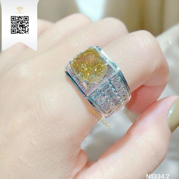 Nhẫn Nam Kim Cương N13342 Dương Trần Daimond
