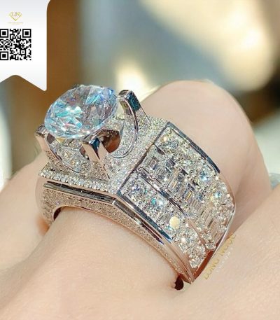 Nhẫn Nam Kim Cương N13343 Dương Trần Daimond