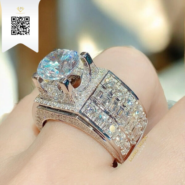 Nhẫn Nam Kim Cương N13343 Dương Trần Daimond