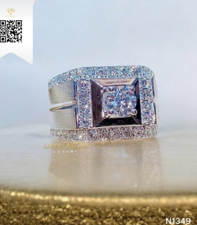 Nhẫn Nam Kim Cương N1349 Dương Trần Daimond