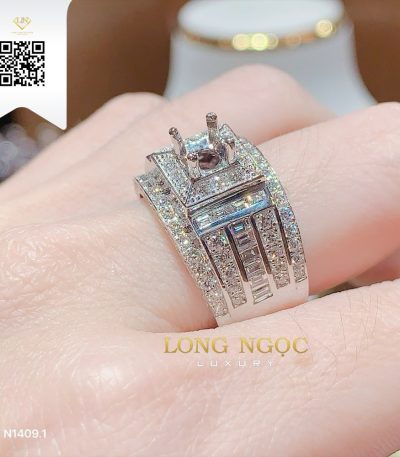 Nhẫn Nam Kim Cương N14091 Dương Trần Daimond