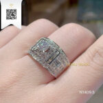 Nhẫn Nam Kim Cương N14095 Long Ngọc luxury