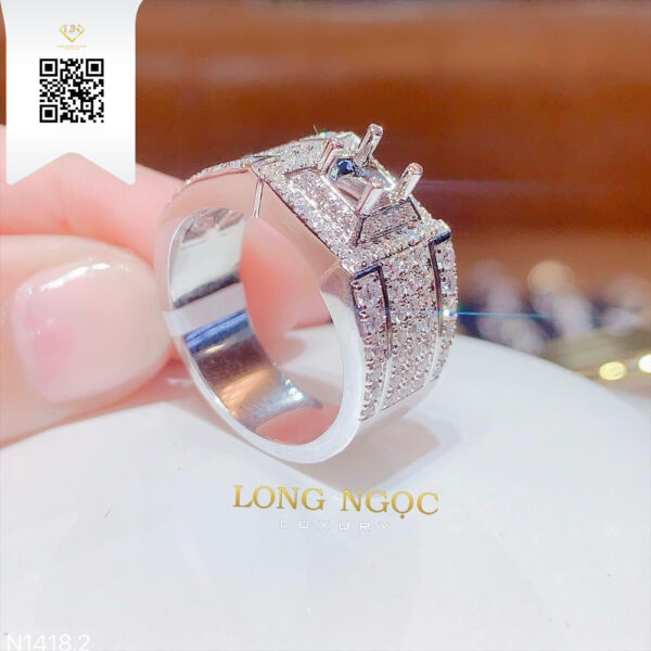 Nhẫn Nam Kim Cương N14182 Dương Trần Daimond