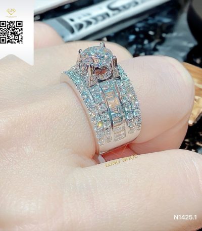 Nhẫn Nam Kim Cương N14251 Dương Trần Daimond