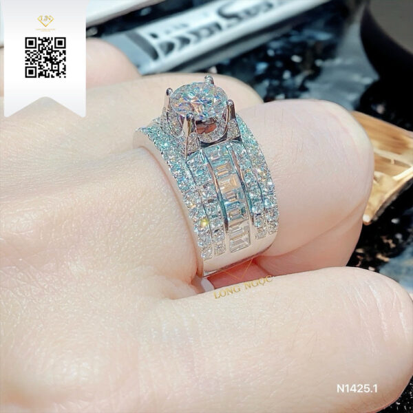 Nhẫn Nam Kim Cương N14251 Dương Trần Daimond