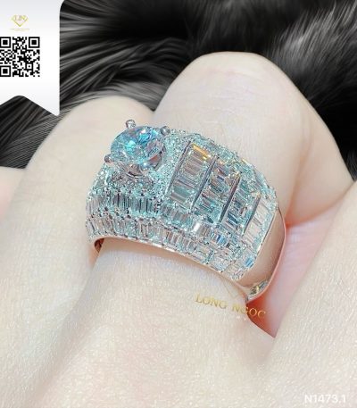 Nhẫn Nam Kim Cương N14731 Dương Trần Daimond