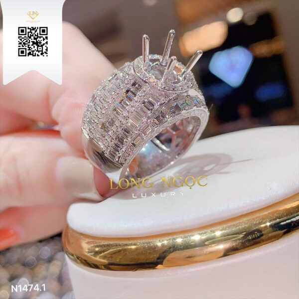 Nhẫn Nam Kim Cương N14741 Dương Trần Daimond