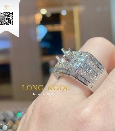 Nhẫn Nam Kim Cương N14783 Dương Trần Daimond