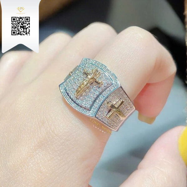 Nhẫn Nam Kim Cương N1489 Dương Trần Daimond