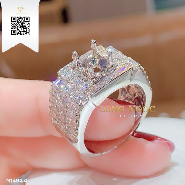 Nhẫn Nam Kim Cương N14944 Dương Trần Daimond
