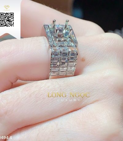 Nhẫn Nam Kim Cương N14944 Kim Cương Giá Tốt