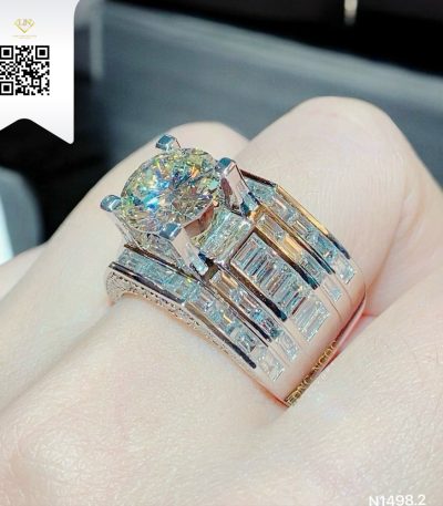 Nhẫn Nam Kim Cương N14982 Dương Trần Daimond