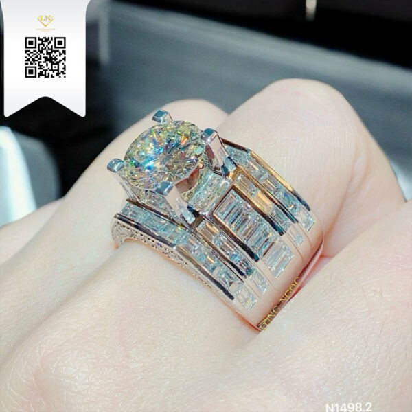 Nhẫn Nam Kim Cương N14982 Dương Trần Daimond