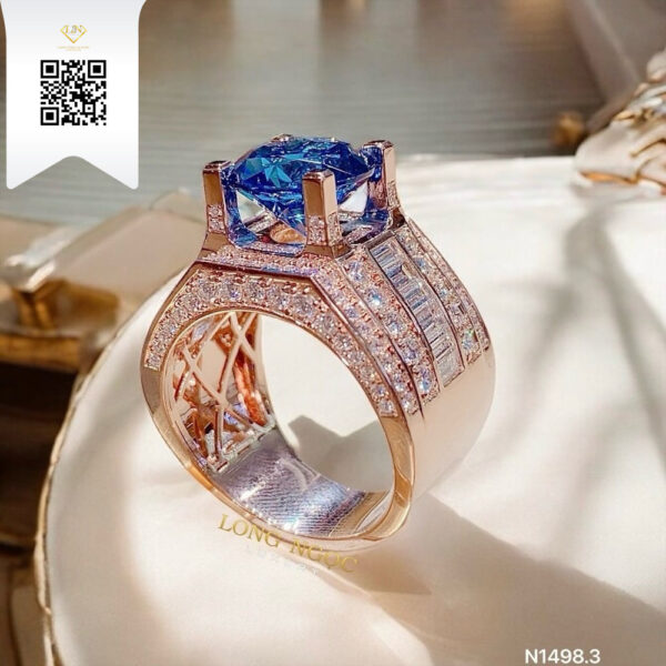 Nhẫn Nam Kim Cương N14983 Dương Trần Daimond