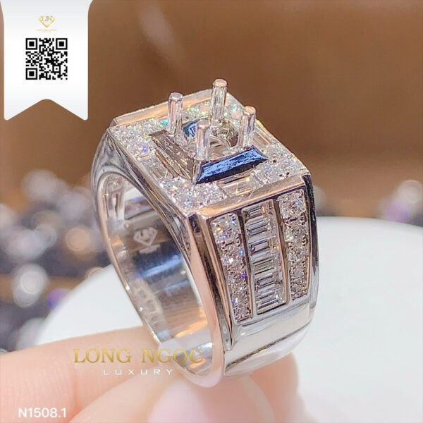 Nhẫn Nam Kim Cương N15081 Dương Trần Daimond