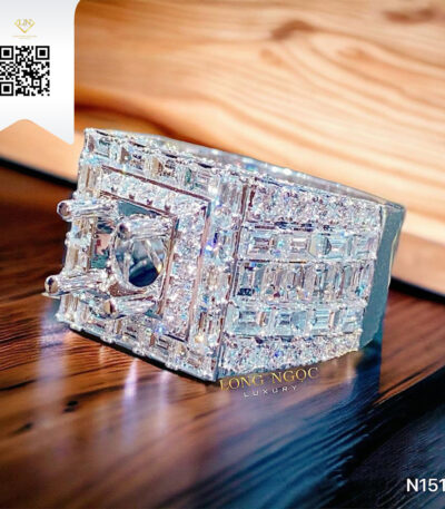 Nhẫn Nam Kim Cương N1515 Dương Trần Daimond