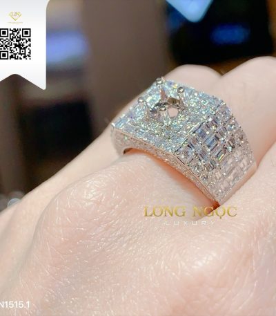 Nhẫn Nam Kim Cương N15151 Dương Trần Daimond