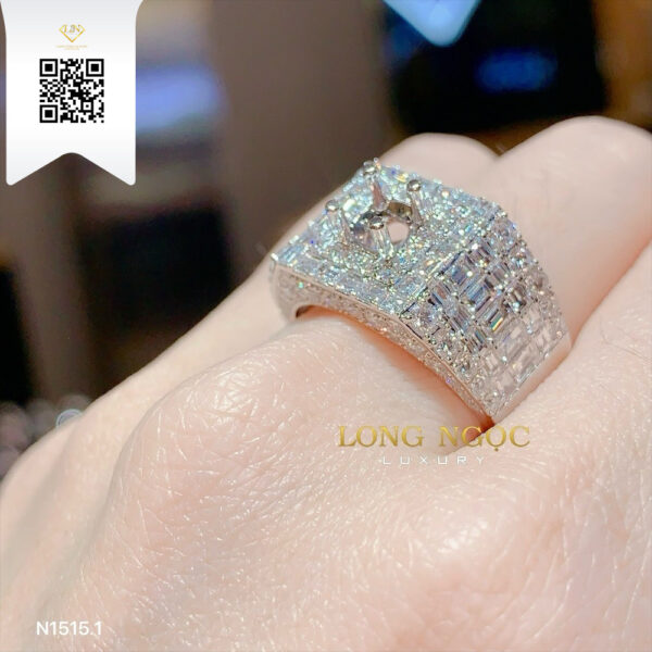 Nhẫn Nam Kim Cương N15151 Dương Trần Daimond